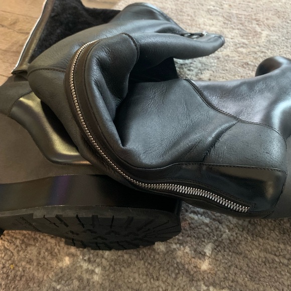 New Sergio Rossi Wedge Ice Boots sz 41 - Picture 4 of 6